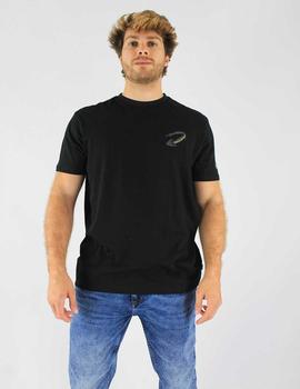 Camiseta negra print espalda