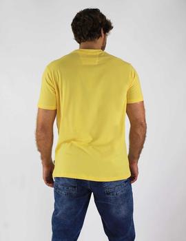 Camiseta amarilla logo
