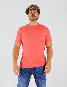 Camiseta básica coral