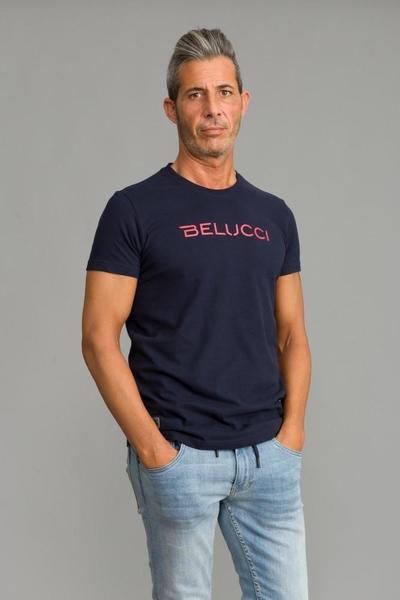 Camiseta básica Belucci marino