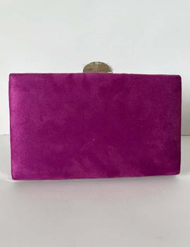 Cartera buganvilla piedras cierre