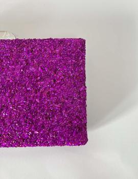 Cartera buganvilla piedras cierre