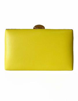 Cartera polipiel amarillo