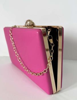 Cartera polipiel fucsia