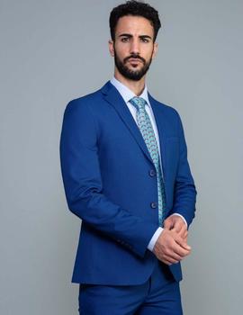 Traje Lino Clemente azul