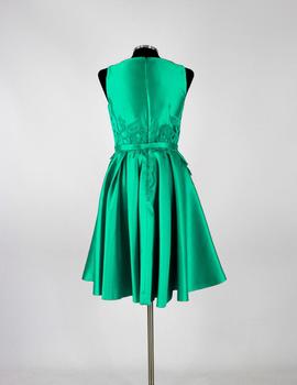 Vestido corto Carla Ruiz verde