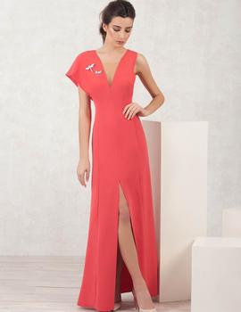 Vestido largo pimienta