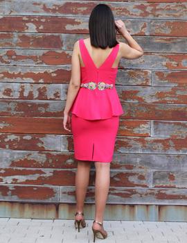 Vestido capita fucsia