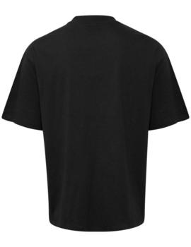 Camiseta Blend manga corta oversize negra c/194007