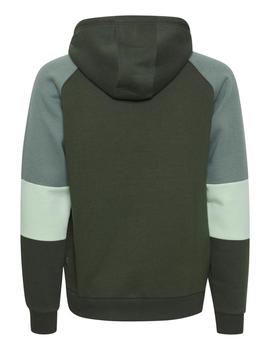 Sudadera capucha verde Blend c/190509
