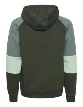 Sudadera capucha verde Blend c/190509