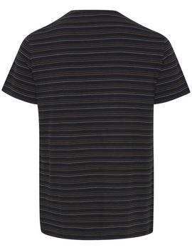 Camiseta Blend negra rayas c/194007