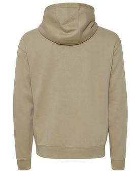 Sudadera básica capucha beige c/161104