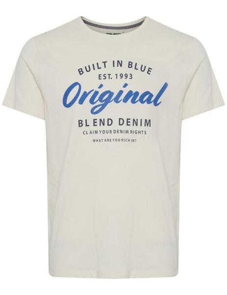 Camiseta Blend crudo serigrafía c/120804
