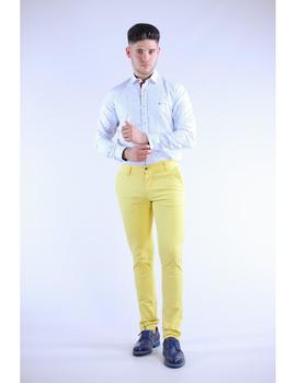 Camisa Slim Fit blanca con estampado