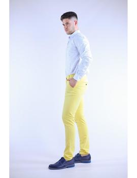 Camisa Slim Fit blanca con estampado