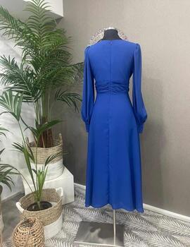 Vestido VERONA midi azul