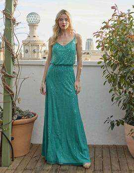 Vestido AYMARA teal