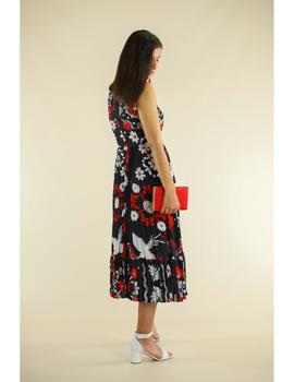 VESTIDO ESTAMPADO NEGRO