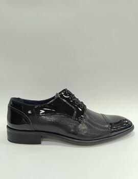 Zapato Donatelli Ceremonia bronx negro