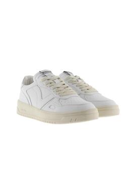 Zapatilla Victoria blanca piso crema