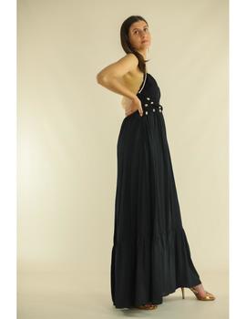 Vestido conchas negro