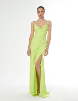 VESTIDO LENCERO VERDE