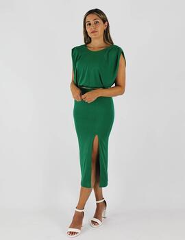 Vestido sisa cadena azul