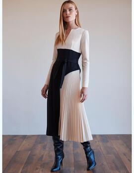 VESTIDO COORDINADO BLANCO