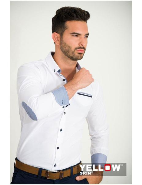 Camisas con best sale coderas para hombre