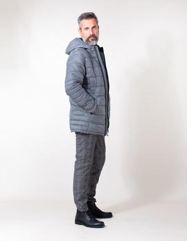 Parka Guy M40065 gris para hombre