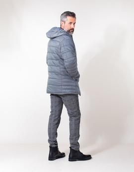 Parka Guy M40065 gris para hombre