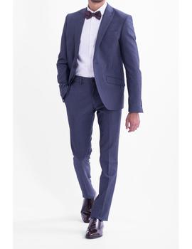 Traje Selinac 8186 azul grisaceo para hombre