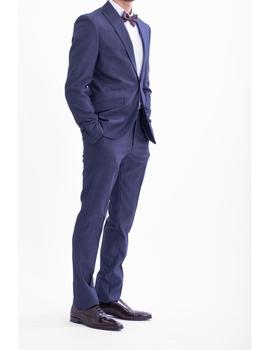 Traje Selinac 8186 azul grisaceo para hombre