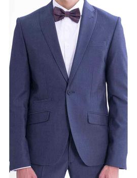 Traje Selinac 8186 azul grisaceo para hombre