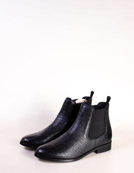 Botin coco negro