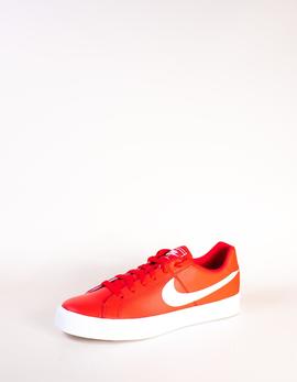 Nike Court BQ4222 rojas para hombre