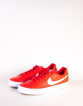 Zapatillas Nike Court Royale BQ4222 rojas para hombre