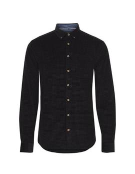 Camisa Blend 20708892 negra para hombre