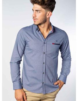 Camisa Sinigual 11765 azul para hombre