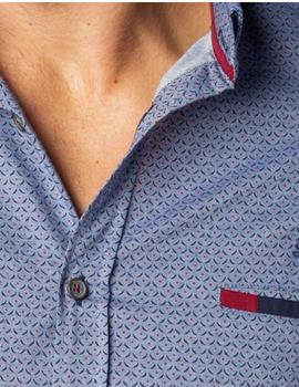 Camisa Sinigual 11765 azul para hombre