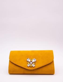 Bolso fiesta mostaza
