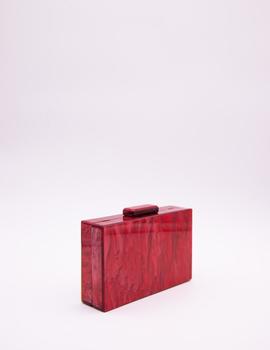 Bolso nacar multicolor rojo