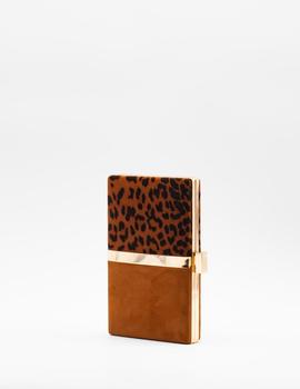 Bolso fiesta leopardo/camel