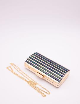 Bolso fiesta carey verde