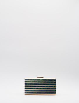 Bolso fiesta carey verde