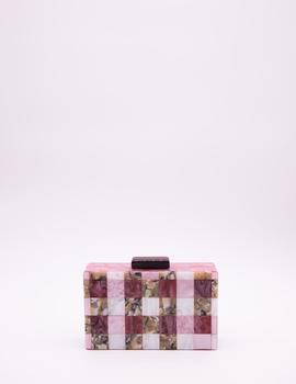 Bolso fiesta metacrilato rosa