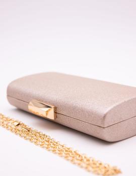 Bolso oro-rosa