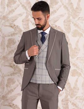 Traje ceremonia Lino Clemente Serrat gris