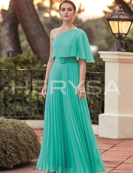 Vestido Herysa Sarina turquesa